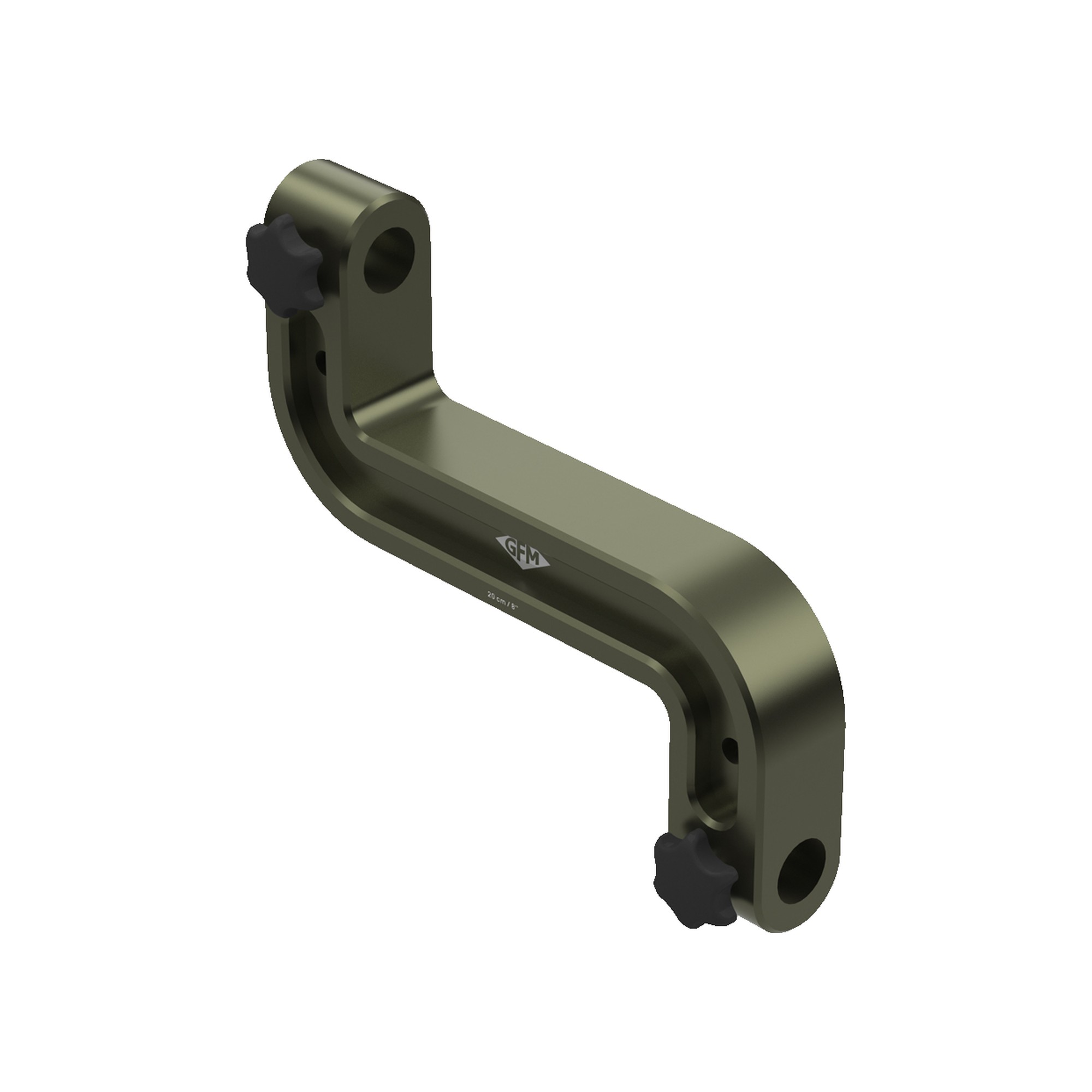 Seat Arm, vertical - 20 cm (8")
