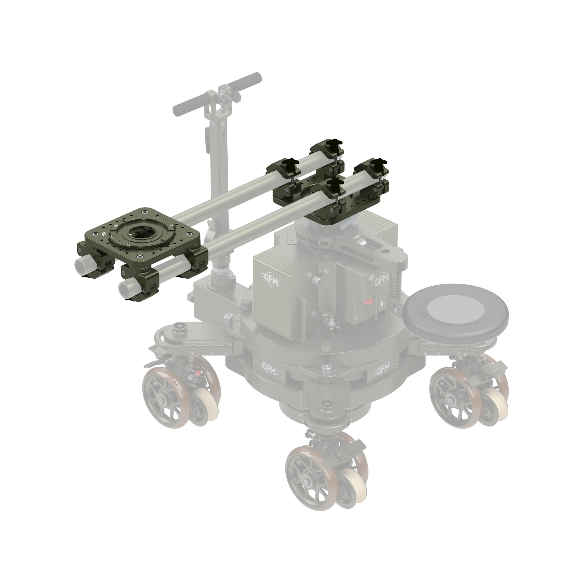 GF-Twin Tube Rig (1 plate with 4 clamps)