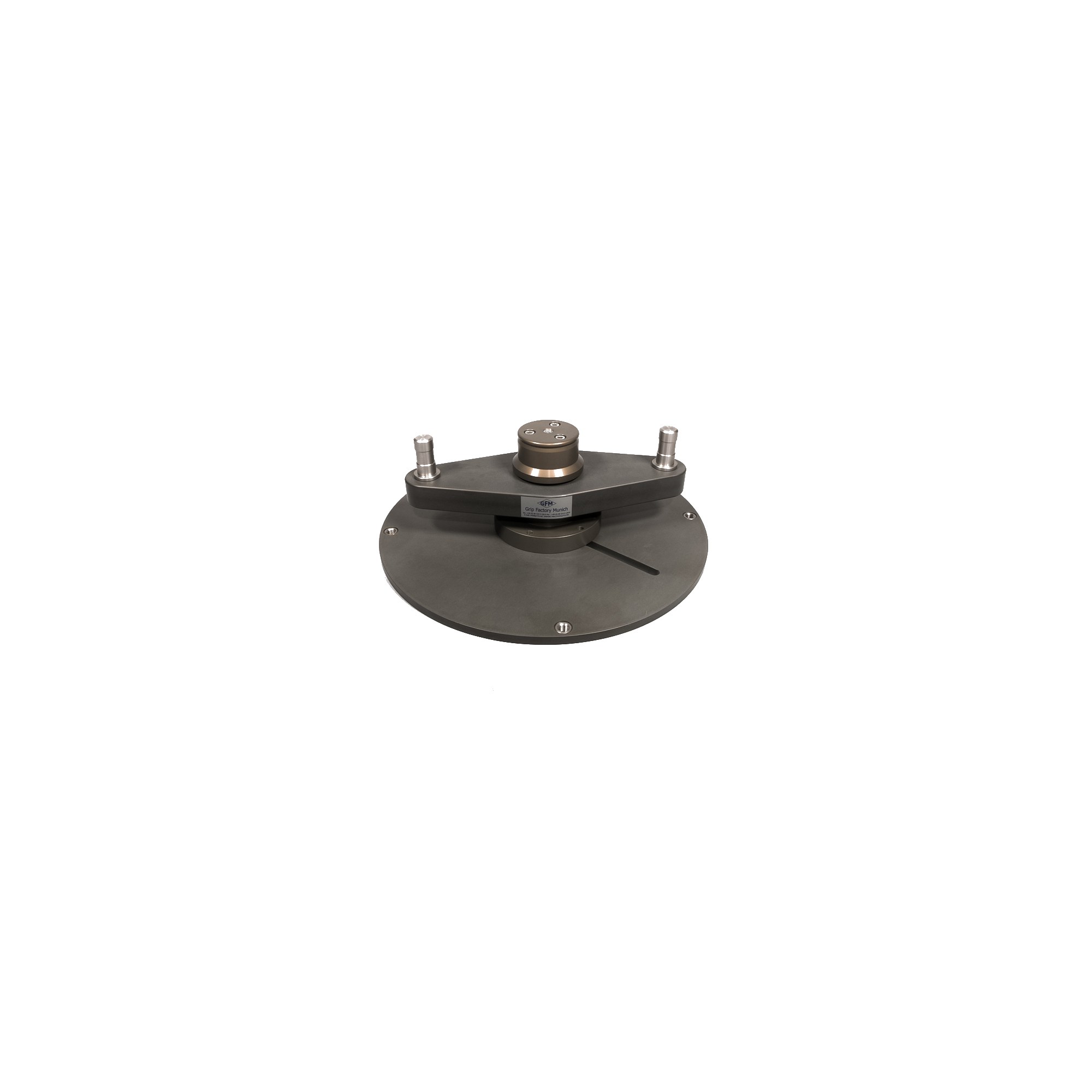 Base plate with turnstile mount