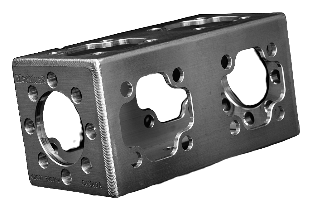Welded Modulus-X® aluminium cube