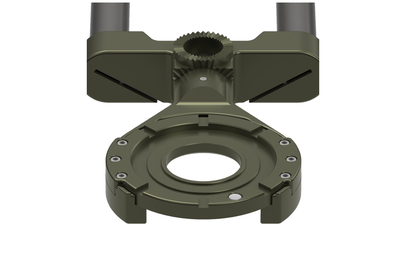Mitchell nose mount on the GF-Multi Offset Rig end mount